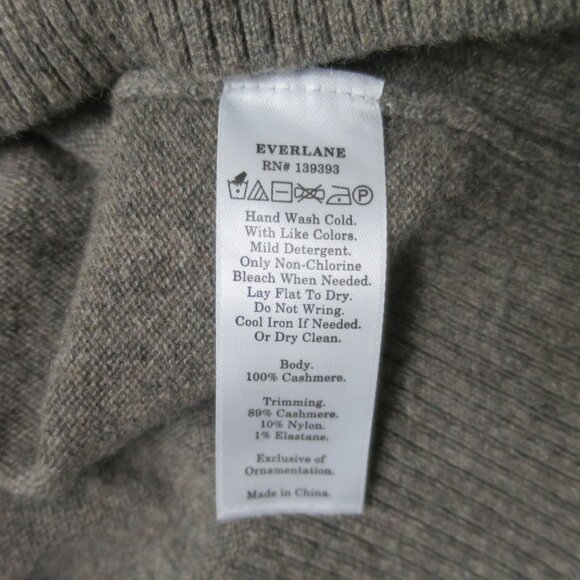 Everlane Cashmere Crewneck Sweater Size S - Picture 8 of 9